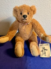 Vintage 10"  1993 Pat Murphy  Bear, Vintage Alpaca, Fully Jointed w/signed tags