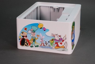 New Artwork for RCA Alice in Wonderland 45 Record Player - Laser Printed Decals