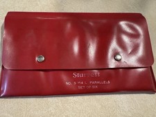 Starrett No. S 154 L parallels Set of Six (smallest is Lufkin) READ DESCRIPTION