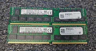 64GB (2x32GB) SK hynix PC4-2133P Registered ECC Server RAM HMA84GR7MFR4N-TF