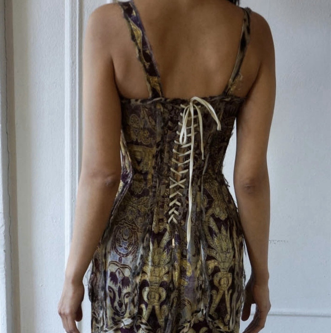 roberto cavalli red leather corset dress Vintage Fall/Winter 2004 Silk Search: Stretch dress 9 Summer Vacation Outfits Classic Black:Please refer to detailed picture and leave your size in Inbox or email