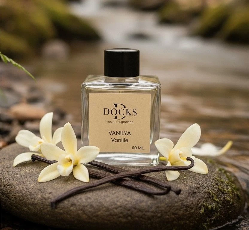 2er Set DOCKS Raumduft Set 110ml Diffuser mit Duftstäbchen – Lufterfrischer Duft - Bild 3 von 4