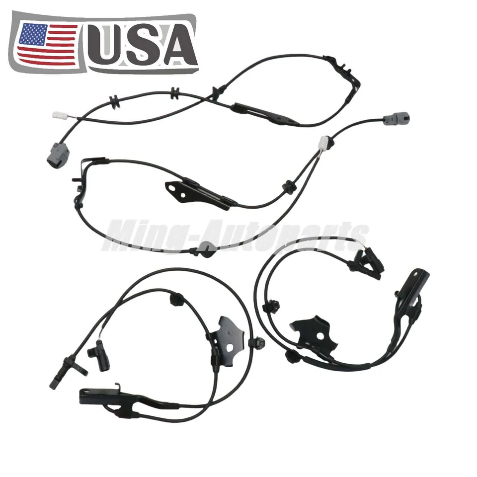 4pcs Sensor de velocidad de rueda ABS delantero y trasero para Toyota Prius 2010-15 / Prius C 2012-13 Foto 4 de 4