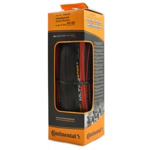 NEW-2018-CONTINENTAL-Ultra-Sport-II-Folding-Clincher-Road-Tire-28-034-700x25-RED
