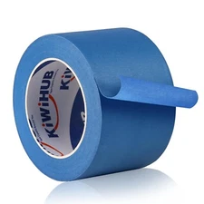 Painters Tape Blue 3in x 165ft Wide Masking Roll for Laser Cutting and 3D Printi