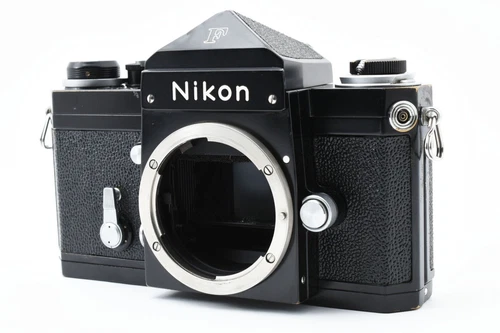 [Exc] Nikon F eye Level Black 35mm SLR Film Camera Body From JAPAN #209