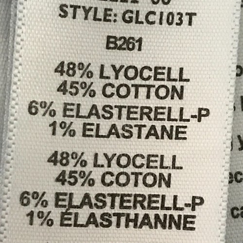 Good American Good Legs Cropped Jeans Women 10/30 Blue High Rise Distressed - Picture 12 of 13