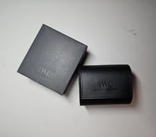 Authentic New IWC SCHAFFHAUSEN Watch OEM Black Travel Case IWA68258