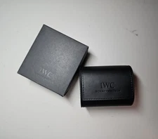Authentic New IWC SCHAFFHAUSEN Watch OEM Black Travel Case IWA68258
