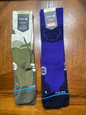 Calcetín Stance Star Wars Moon & Wakanda The King Performance para hombre 9-13 $19,99 cada uno