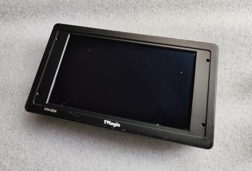 TVLogic VFM-055A 5.5" OLED Monitor with Dtap Power cable on camera gimbal monito