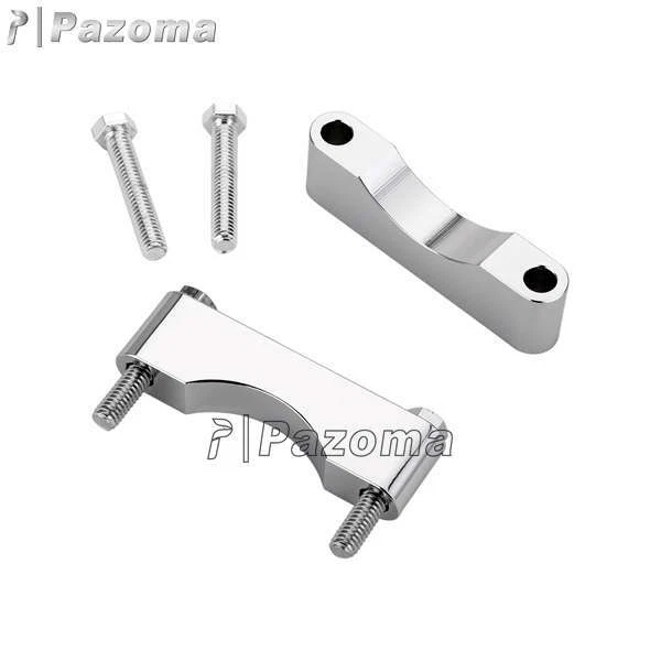 Soporte guardabarros elevador espaciador guardabarros delantero FLHT FLTR para Harley Electra Glide Foto 4 de 4