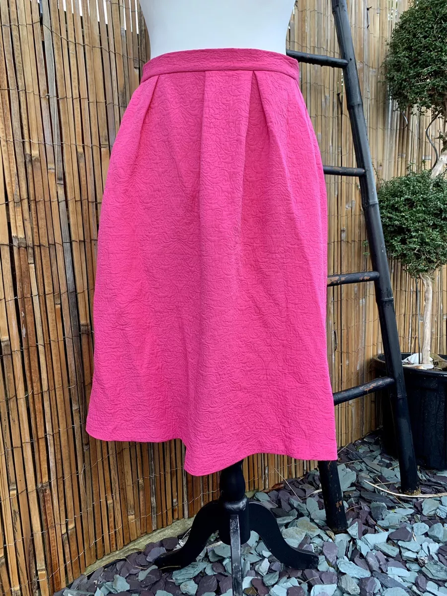 Pink midi deals skirt 50