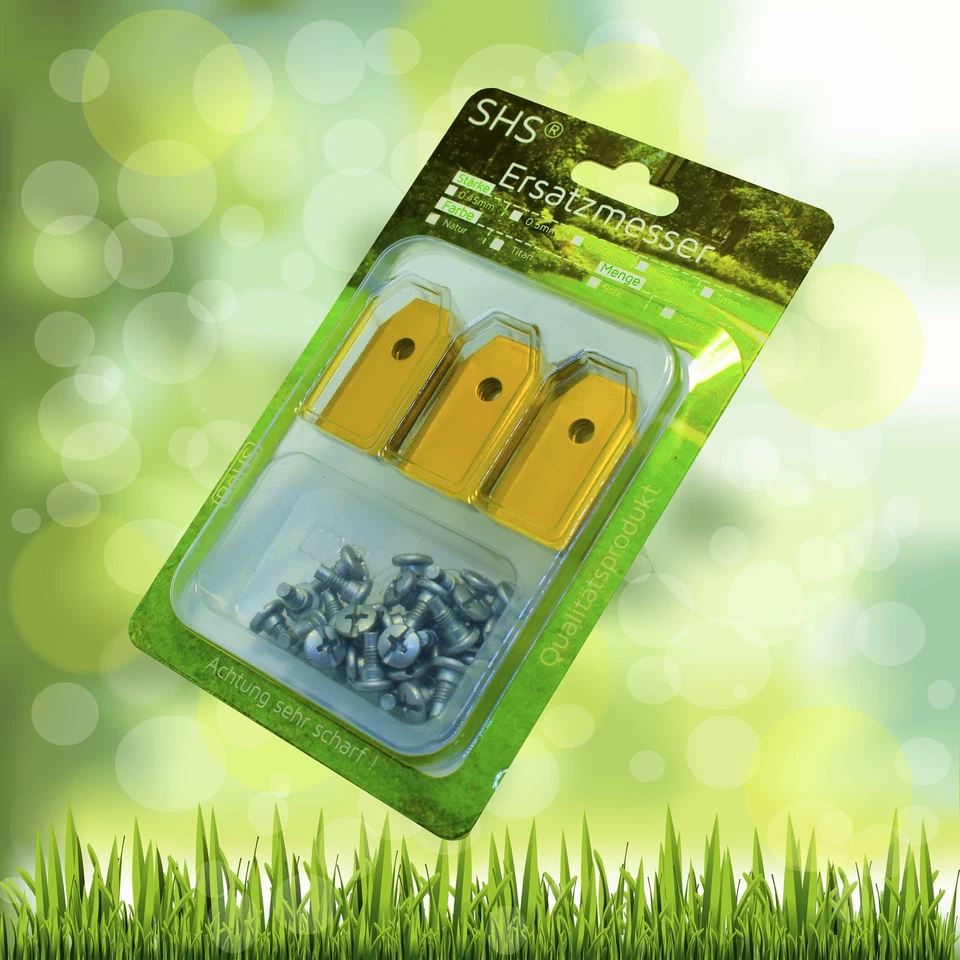30 x 0,75mm TITAN ERSATZMESSER Klingen für HUSQVARNA Automower 310 315X 430 3075 - Bild 3 von 4