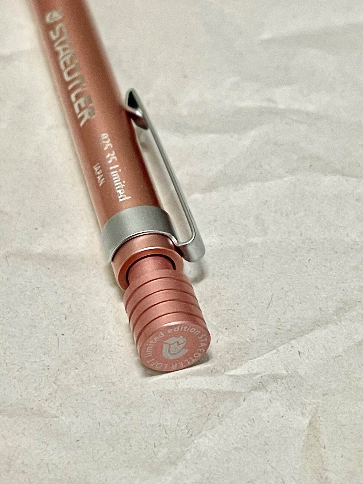 STAEDTLER 925 35 Pink Mechanical Pencil 0.5mm Loft Limited w/ Pentel