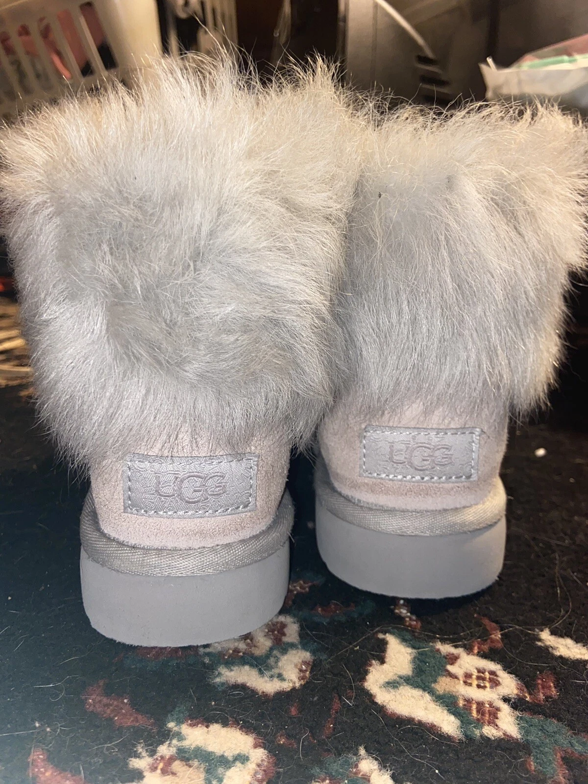 Mini Stivali a polsino Toscana grigi Ugg taglia 5