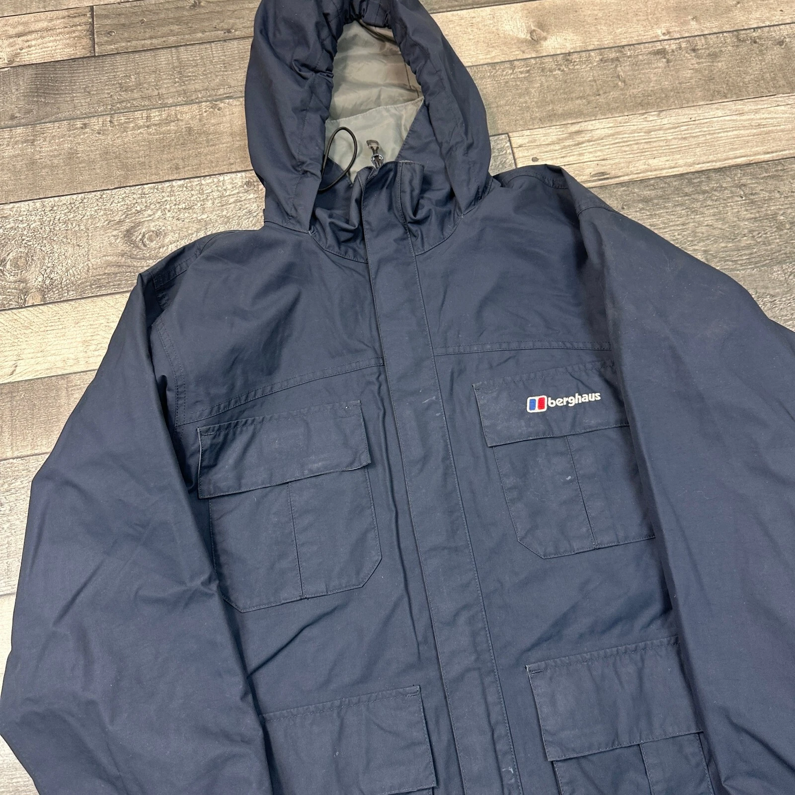 berghaus rain utility pockets walking hiking jacket