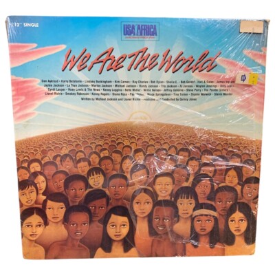 【LPレコード】　WE ARE THE WORLD USA for AFRICA Amazon.com: USA For Africa - We Are The World - Lp Vinyl Record