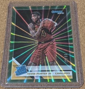 2019-20 Donruss 🏀 Kevin Porter Jr. Green Laser Rookie /99 Cavs Bucks RC SP 🔥