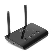 Aluratek Bluetooth Optical Audio Receiver and Transmitter, Dual Antenna, Dual...