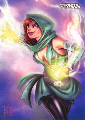 ENCHANTRESS / DC Comics The Women of Legend BASE Trading Card #15