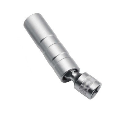 14mm 3/8" Drive Magnetic Thin Wall Wobble Spark Plug Sleeve Socket Removal Tool