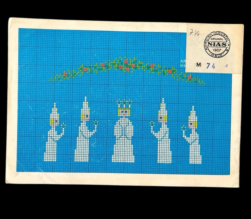 Jul Monster Christmas Cross-Stitch Patterrn Booklet Svard, S. Swedish - Image 2 of 4