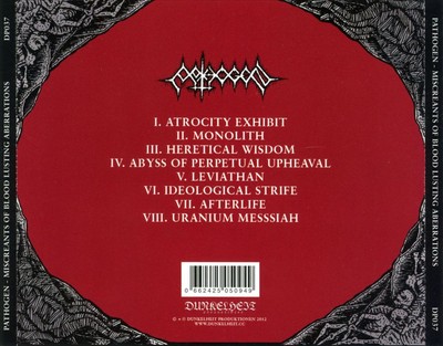 PATHOGEN MISCREANTS OF BLOODLUSTING ABERRATIONS NEW CD