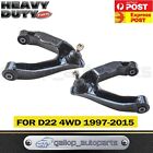 <!--F#f_0-->LH + RH PAIR NEW FRONT UPPER CONTROL ARMS for NISSAN NAVARA D22 4WD 1997- 2015<!--F/-->