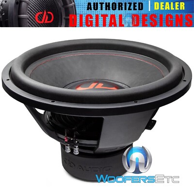 DD AUDIO 718d-D4 18'' SUB WOOFER 3600W DUAL 4-OHM CAR SUBWOOFER BASS SPEAKER NEW