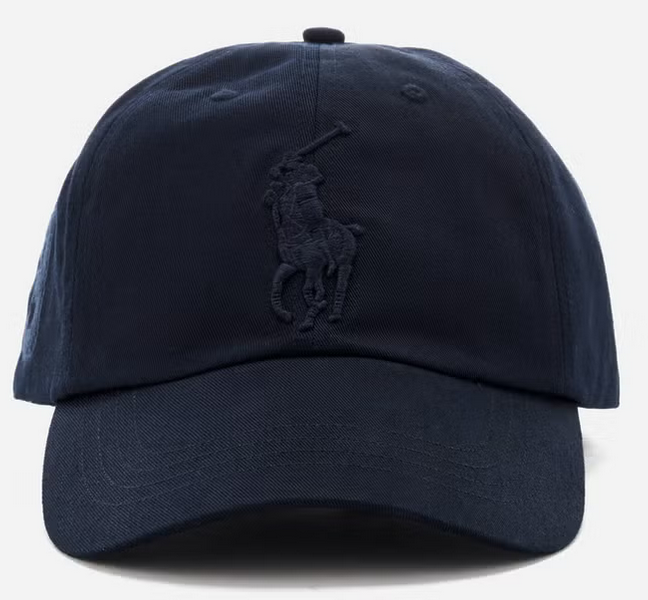 NUOVA POLO Ralph Lauren Uomo BIG PONY Classics Cappello Regolabile Cappello Aviatore Navy