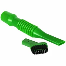 Green Dust Lizard Lint Removal Vacuum Cleaner Flexible Hose Attachment w/ Brush