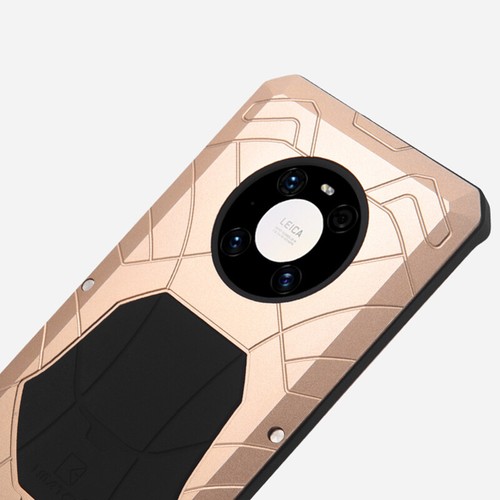Nuova custodia iMATCH antiurto silicone bumper metallo per Huawei Mate 40 Pro Plus - Foto 7 di 17