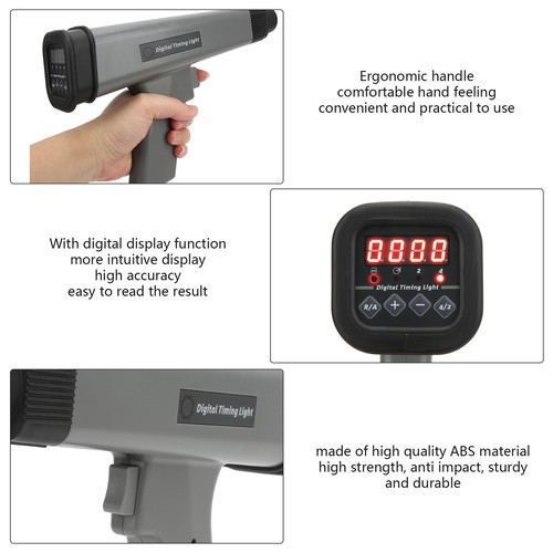 Cyfrowy pistolet zapłonowy czas zapłonu lampa stroboskopowa pistolet zapłon 12V - Zdjęcie 4 z 12