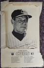 1969 SET Of 12 CHICAGO CUBS Picture Pack Black & White Photos WITH ENVELOPE MLB — photo 1