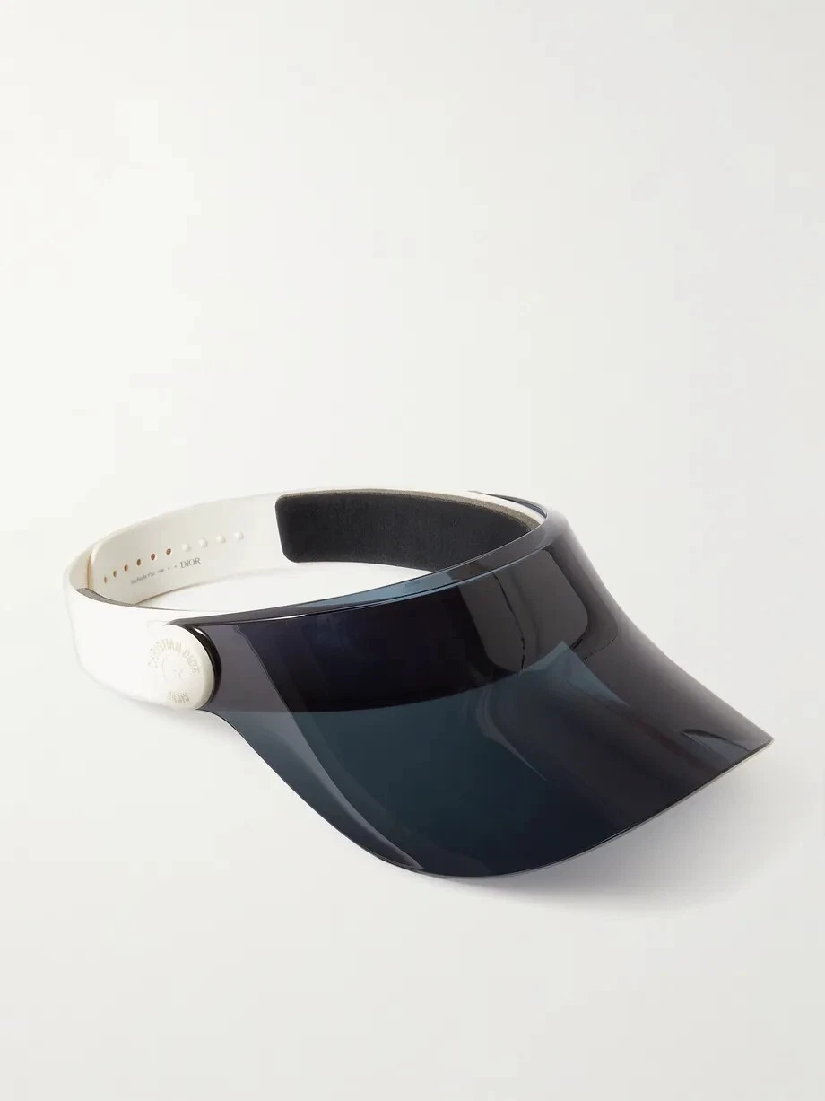 Chapeau pare soleil femme Dior Pacific V1U bleu réglable neuf avec étiquette authentique