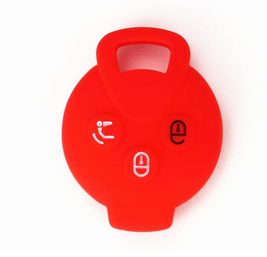 Cover Guscio Chiave Compatibile con Smart 451 Fortwo Forfour Silicone (q5E)