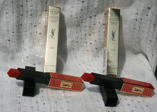 Yves Saint Laurent YSL Lip Icons Lipstick Trio 4pc Limited Holiday