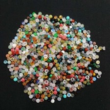 Mixed 100pcs 3mm Natural Stone Round Cab Cabochon for DIY Jewelry No Holes