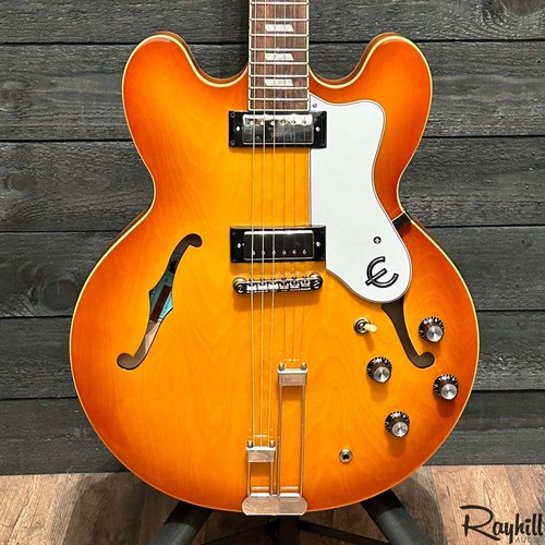 Epiphone Riviera Semi Hollow body Electric Guitar Royal Tan eBay