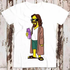 The Dude Homer Man The Big Lebowski Best Seller T Shirt Music Top Tee Gift 8639