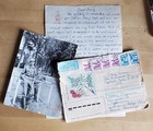 Ukrainian Soldiers Vintage w/Pen Pal Letter 1994 Photo — photo 1