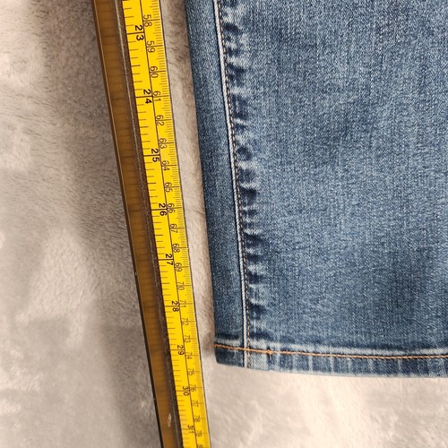 RIDERS BY LEE WOMENS JEANS SIZE 7 HIGH RISE SKINNY BLUE STRETCH DENIM - Foto 5 di 13