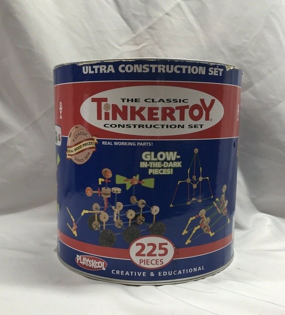 PlaySkool Tinkertoy Ultra Construction Set 225 Pieces 01543 | eBay