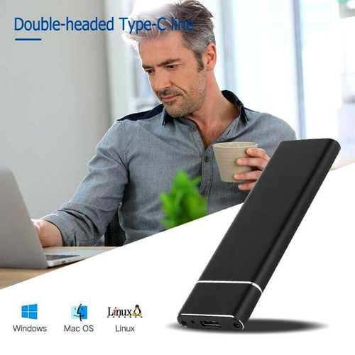 6Gb/S NGFF SSD USB3.1 Type-C M.2 Hard Disk Case Adapter External Enclosure Box - Afbeelding 15 van 20