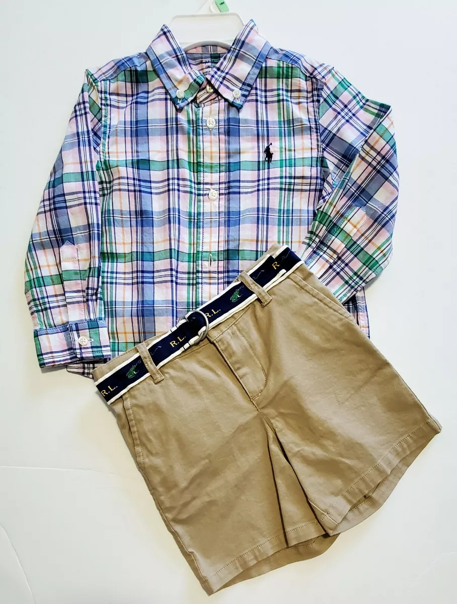 Plaid shirt deals and shorts