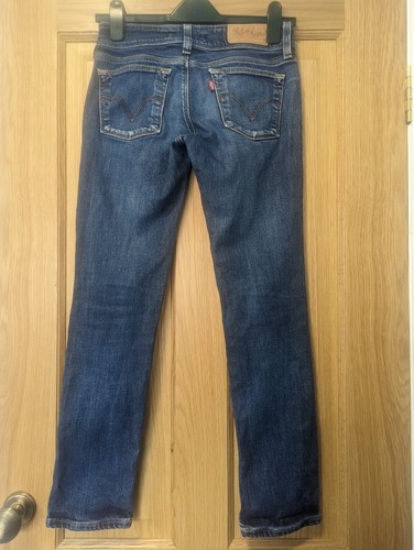 Levis 571 Slim Fit Denim Jeans W27 INSIDE LEG 28 - Picture 9 of 19