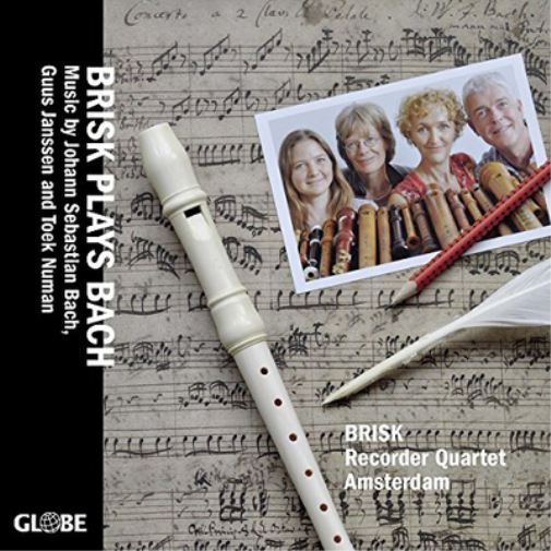 Johann Sebastian Bach Brisk Recorder Quartet Amsterdam: Brisk Plays Bach (CD)