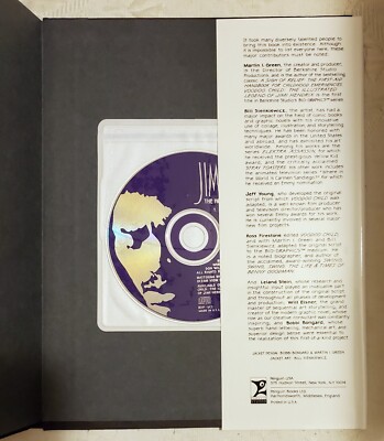 NM/MT Voodoo Child Illustrated Legend of Jimi Hendrix HC w/ CD