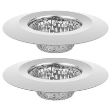 Bathroom Sink Drain Strainer - 2PCS 1.22 Stainless Steel Bathtub Shower Tub ...
